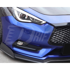 ลิ้นหน้าคาร์บอนไฟเบอร์ยอดนิยมสำหรับ Infiniti Q60 ปี 2016-2022 อะไหล่คุณภาพสูง จากโรงงานผู้ผลิต - Product Image 3