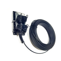 Caja Impermeable para Fibra Óptica FTTH/FTTA/FTTX para Exteriores, Caja Terminal de Fibra Óptica con 4/6/8/12 Puertos