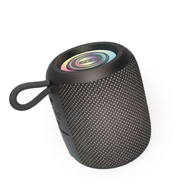 BT6.0 5W Portable Wireless Speaker with TF Card/Aux RGB Light IPX5 Waterproof-Best Promotional Gift for Party Outdoor Use