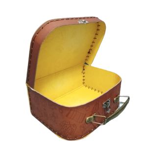 Boîte d'emballage balançoire auto-dressante réutilisable écologique faite à la main avec revêtement UV de stratification mate papier recyclé - Product Image 5