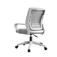 Chaise de bureau ergonomique exécutive entièrement en maille, réglable et pivotante, à prix abordable pour le télétravail