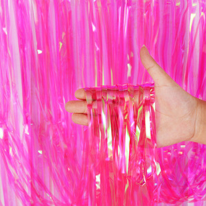 Fringe Cortina Contexto metálico Tinsel Folha Cortinas Fundo para Photo Booth Aniversário Casamento Baby Shower Festa Decorações - Product Image 6