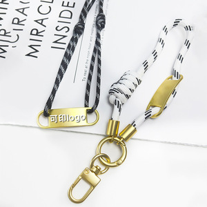 Glasses Chain 5mm Polyester <b>Braided</b> Adjustable Neck Strap Durable Geometric Design Eyewear <b>Accessory</b> - Product Image 2