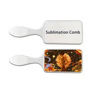 Promotional Gifts Sublimation Blank <b>Heat</b> Transfer Printing Brushes and <b>Combs</b> Plastic Hair <b>Comb</b> - Product Image 1