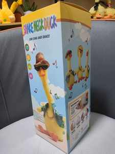 Vente en gros : Nouveauté ! Peluche Canard Parlant Danseur et Chanteur, Jouet Électronique pour Enfants, Cadeau Idéal - Product Image 6