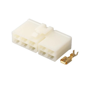 Conector Automotriz de 10 Posiciones, 6.3mm, ABS, Macho y Hembra, DJ7101-6.3-11, para Automóvil - Product Image 1