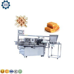 Gaufrier industriel professionnel gaufrier automatique cône de sucre roulé cuisson cône de crème glacée faisant la Machine - Product Image 1
