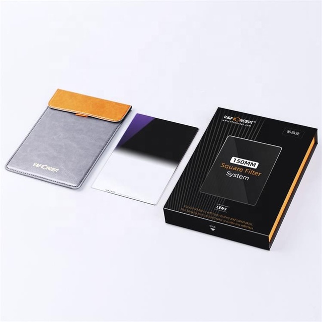 K&F Concept 100*150*2 mm Photo Filter square Graduated Hard GND8 Gnd square Camera Filter