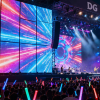 Écran LED portable grand format HD pour location, protection étanche, facile à transporter, idéal pour expositions, roadshows et événements temporaires