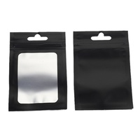 Sacs refermables colorés mats en PE avec fenêtre pour boucles d'oreilles, bijoux, emballage cadeau, électronique numérique – Disponibles en gros