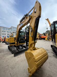 Excavatrice sur chenilles Cat 305.5E2 à vendre, bon état, mini-pelle d'occasion, d'origine Japon, avec patins en caoutchouc - Product Image 3