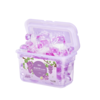 Capsule de détergent de lessive au parfum de raisin 3 en 1 OEM/ODM détergent de capsule de parfum de longue durée de nettoyage de ménage personnalisé
