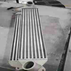 Veloster N Aluminum <strong>Customize</strong> <strong>Intercooler</strong> for Hyundai Veloster N 2019+ (Manual Transmission) - Product Image 3