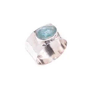 Zoetwater Parel Ring Voor Vrouwen En Meisjes Solid 925 Sterling Zilveren Handgemaakte Sieraden Voor Groothandel