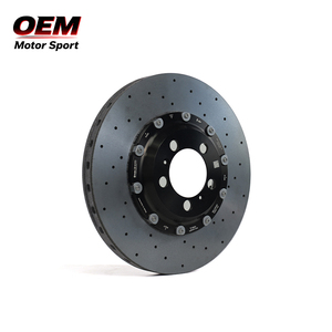 Disque de frein arrière en céramique carbone OEM MOTOR SPORT 8W0615601G 330x22mm de haute qualité CCM CCB pour Audi, performance améliorée de 50% - Product Image 1