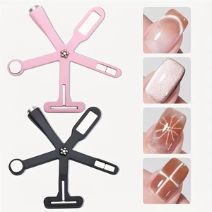Aimants à ongles 6-en-1 pour motifs, effet œil de chat, lumière latérale, demi-lune, fleur de marguerite, French Manucure, aimants UV pour ongles, outils de manucure - Product Image 5