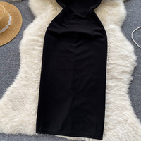 Robes d'été élégantes pour femmes 2026, coupe trapèze, longueur genou, col rond, manches courtes en dentelle, polyester/coton, infroissable, respirante