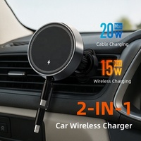 Chargeur sans fil original 15W support magnétique pour téléphone de voiture pour IPhones voiture sans fil Charge rapide pour iphone 14 13 12 Pro Max