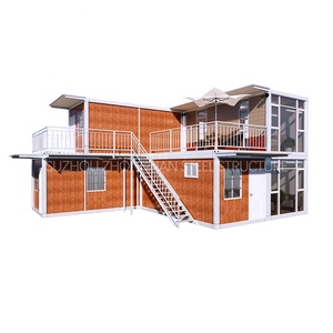 עלות נמוכה 2 3 חדרי שינה ערכה אורח מודולרי נייד מודרני נייד חי קטן מיכל חי פרפאב בית עם חדר אמבטיה - Product Image 2