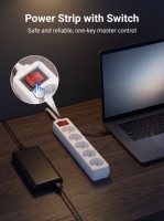 Nuevo Enchufe de Corriente para Exteriores E-Sun GB03 (3*16A) 250V EU, Resistente al Agua, con 3 Tomas de Corriente Alterna de Cobre, CE/TUV/ROHS, para Cable de 1.5m