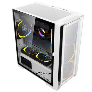 Suporte do armário de jogos do computador, oem, personalizado, M-ATX placa-mãe com rgb, refrigeração, luzes led, tiras