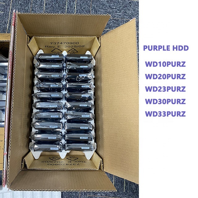 Refurbished 1TB 500GB Purple HDD 64MB Surveillances SATA 6Gb/s 3.5" 5400 RPM Internal Hard Drives for Desktop Cctv Camera Used