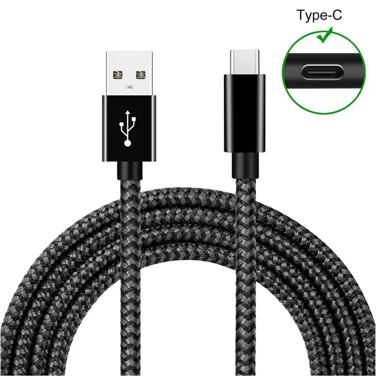 USB Type C Cable Data de usb Carga Super Rapida Sync Fast Charger USB C Type Cable Phone Charger Cable for Huawei Samsung