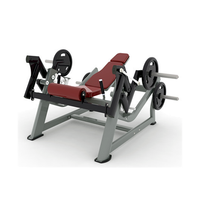 Machine d'hyperextension inverse de jambon de fessier d'équipement de forme physique de gymnastique en acier chargée par plaque commerciale pour l'entraînement de force de jambe de poitrine