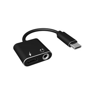 X315 directo de fábrica al por mayor para Huawei P20 tipo <span class=keywords><strong>C</strong></span> macho hembra Audio 3,5mm adaptador de conector de auriculares nuevo 2 en 1 móvil - Product Image 5