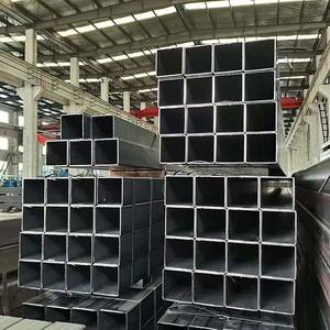 Оптовая продажа сварных квадратных стальных труб ERW ISO CE Ecuador 6 м Q195/Q235/Q355 класс 60x60-120x120 мм 1,2-3 мм толщиной от ржавчины - Product Image 3