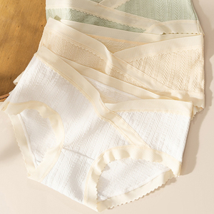 FF2782 <span class=keywords><strong>Culotte</strong></span> de <span class=keywords><strong>grossesse</strong></span> douce taille basse en <span class=keywords><strong>coton</strong></span> sous la bosse <span class=keywords><strong>Culotte</strong></span> de maternité sans couture - Product Image 5
