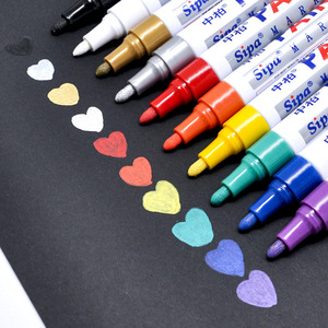 Sipa SP110 stylos marqueurs de peinture marqueurs de peinture permanents à base d'huile à séchage rapide et imperméables pour pneu de voiture - Product Image 2