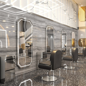 <span class=keywords><strong>Miroir</strong></span> <span class=keywords><strong>de</strong></span> <span class=keywords><strong>salon</strong></span> <span class=keywords><strong>de</strong></span> <span class=keywords><strong>coiffure</strong></span> <span class=keywords><strong>de</strong></span> haute qualité, noir et or, sur pied, <span class=keywords><strong>grand</strong></span> <span class=keywords><strong>miroir</strong></span> LED, <span class=keywords><strong>miroir</strong></span> <span class=keywords><strong>de</strong></span> beauté <span class=keywords><strong>de</strong></span> <span class=keywords><strong>salon</strong></span> - Product Image 2