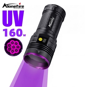 160W High Power UV Flashlight Blacklight Cat <strong>Dog</strong> Urine Stain Tinea Ore Money Scorpion Marker Powerful Rechargeable UV Torch <strong>Lamp</strong> - Product Image 1