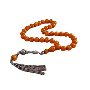 Creative Art Zone Faturan Rosario Religioso Tasbih CAZ-0801 100% Resina Ecológica de Alta Calidad Hecho a Mano para el Hogar 45 Cuentas - Product Image 2