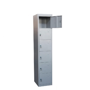 Cheap Vertical Metal 6 Doors Gym Clothes Steel <b>Locker</b> Single Row 6 Door Modular <b>Lockers</b> - Product Image 2