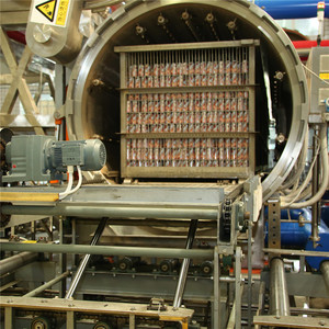 Spuitsterilisator voor zuurhoudende voedingsmiddelen in glazen flessen, corrosiebestendige retort voor azijn en gefermenteerde producten - Product Image 4