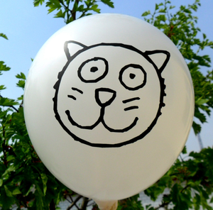 Bán buôn 12 inch globos tùy chỉnh in màu Xanh Ballon quảng cáo bóng với logo - Product Image 5