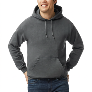 Sudadera con Capucha de Estilo Moderno, Calidad Premium, 430GSM, 100% Algodón Fleece, Corte Regular, Impermeable, Secado Rápido, Antiencogimiento, Forrada, para Invierno - Product Image 1