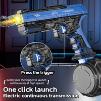 Pistolet à eau électrique automatique unisexe CZ Wholesalers, nouvelle machine en plastique ABS supérieur pour tir longue distance, jouet requin pour tous