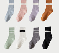 Chaussettes de Yoga Femme Économiques et de Haute Qualité en Gros, Antidérapantes avec Poignées, Chaussettes Adhérentes pour Pilates, Conception de Logo Personnalisé