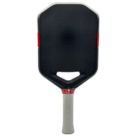 Raket Pickleball TSL Aerodynamic Edgeless Elongated 3K Carbon Fiber Solid dengan Inti Busa EPP 16mm, Berat MOI Gen5 untuk Hiburan