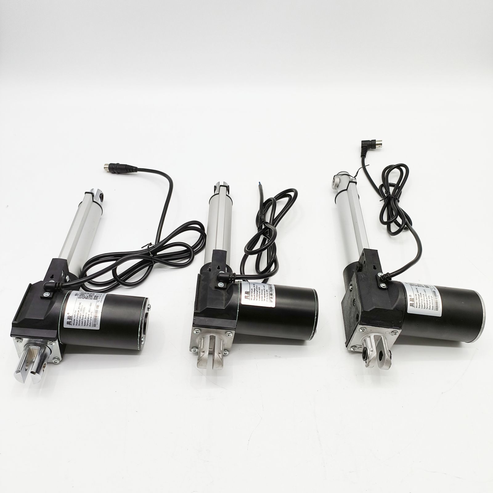 12 Volt Actuator Waterproof Windy Nation 12V Linear Actuator  2 Inch  Stroke, 225 Lb Lift, Comes With Mounting Brackets Actuador Lineal