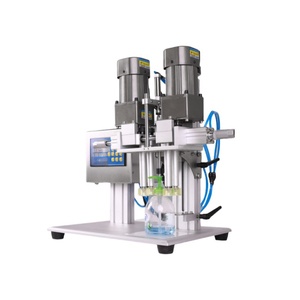 Desktop Round Plastic Screw <b>Bottle</b> With Aluminum Cap Sealing Function Can <b>Small</b> <b>Bottle</b> Capping Machine - Product Image 3