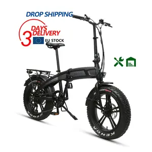 TXED 20英寸ebike 48V 500W 10.4 AH脂肪轮胎智能液晶面板折叠电动自行车
