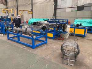 Fabriek Voorraad Lage Prijs Volautomatische Keten Hek Link Machine