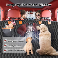 Housse de siège arrière pour animaux de compagnie, design moderne, pliable, imperméable, en tissu Oxford, pour chien et chat