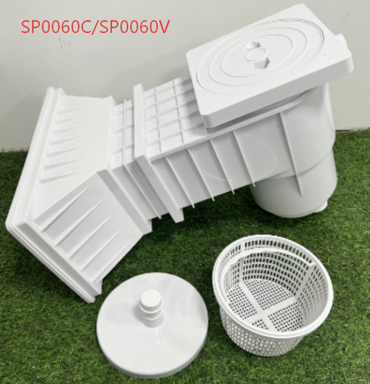 Écumoire de piscine 0030V Piscine en vinyle Blanc