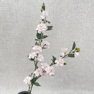 Fleurs de cerisier artificielles de haute qualité en soie colorée, 2 tiges, style moderne, 91 cm, pour la décoration de table de mariage et de la maison - Product Image 5