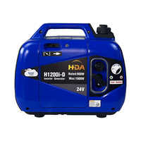 MINI Tragbarer 1000-Watt 48V 60V 72V Benzin-DC-Leisegenerator H1200i-D für Elektro-Zweiräder